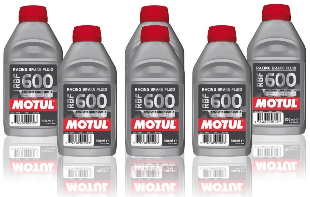 Liquide de frein motul rbf 600 factory line - bidon 500ml