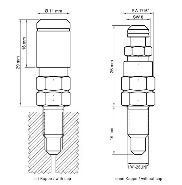 Soupape de purge arrière stahlbus pour