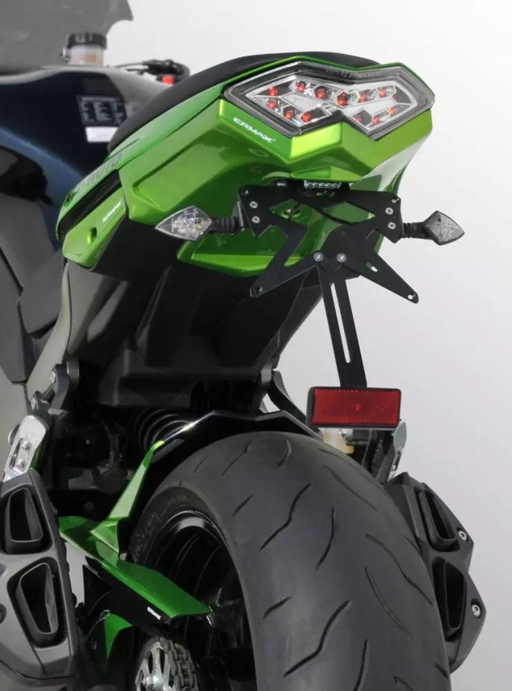 Support de plaque ermax pour kawasaki z1000 sx / ninja 1000 2011-2016