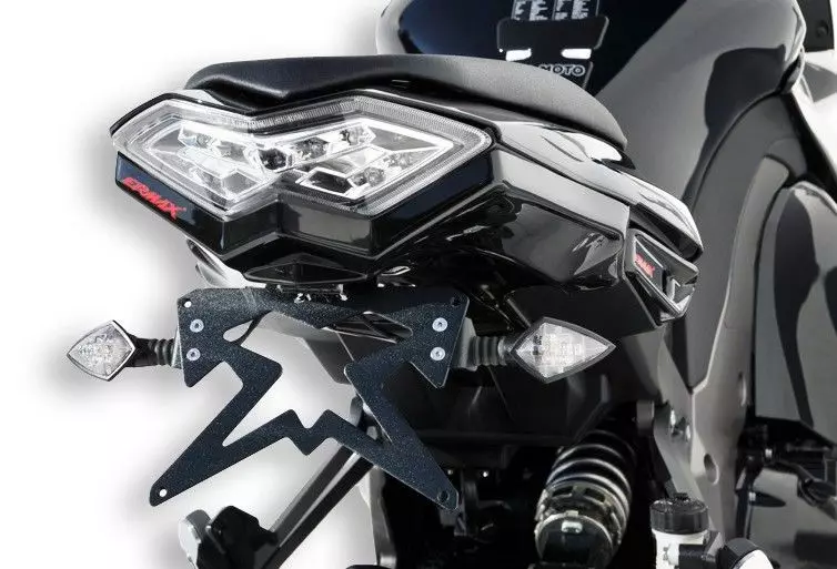 Support de plaque ermax pour kawasaki z1000 sx / ninja 1000 2011-2016
