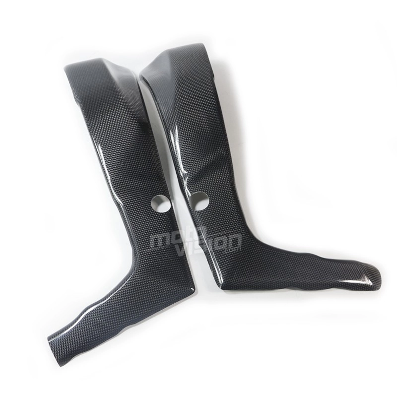 Protection de cadre carbone/kevlar pour kawasaki zx 6 2005-2006