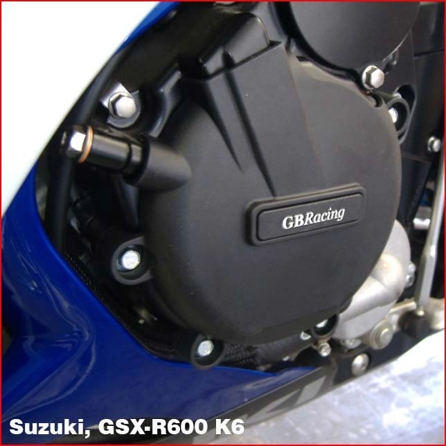 Lot de protections moteur gb racing suzuki gsxr600 750 2006-2016