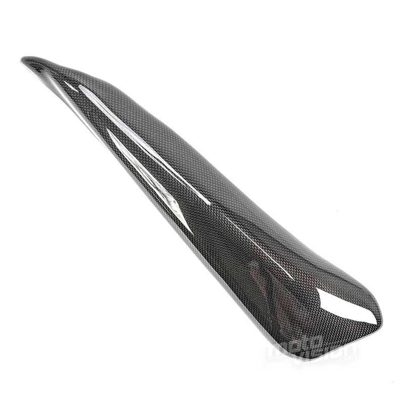 Paire de caches silencieux thermiques. carbone ducati hypermotard