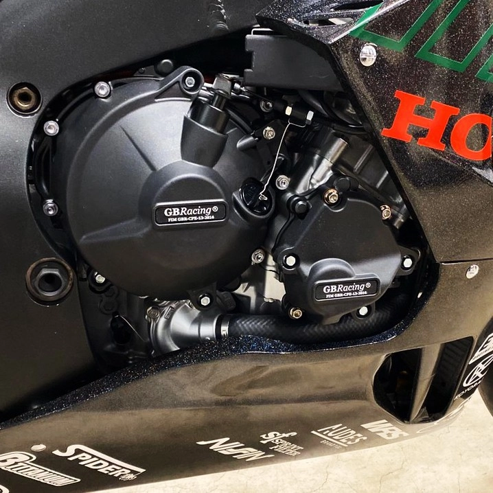 Lot de protections moteur gb racing honda cbr1000rr 2012- 2016