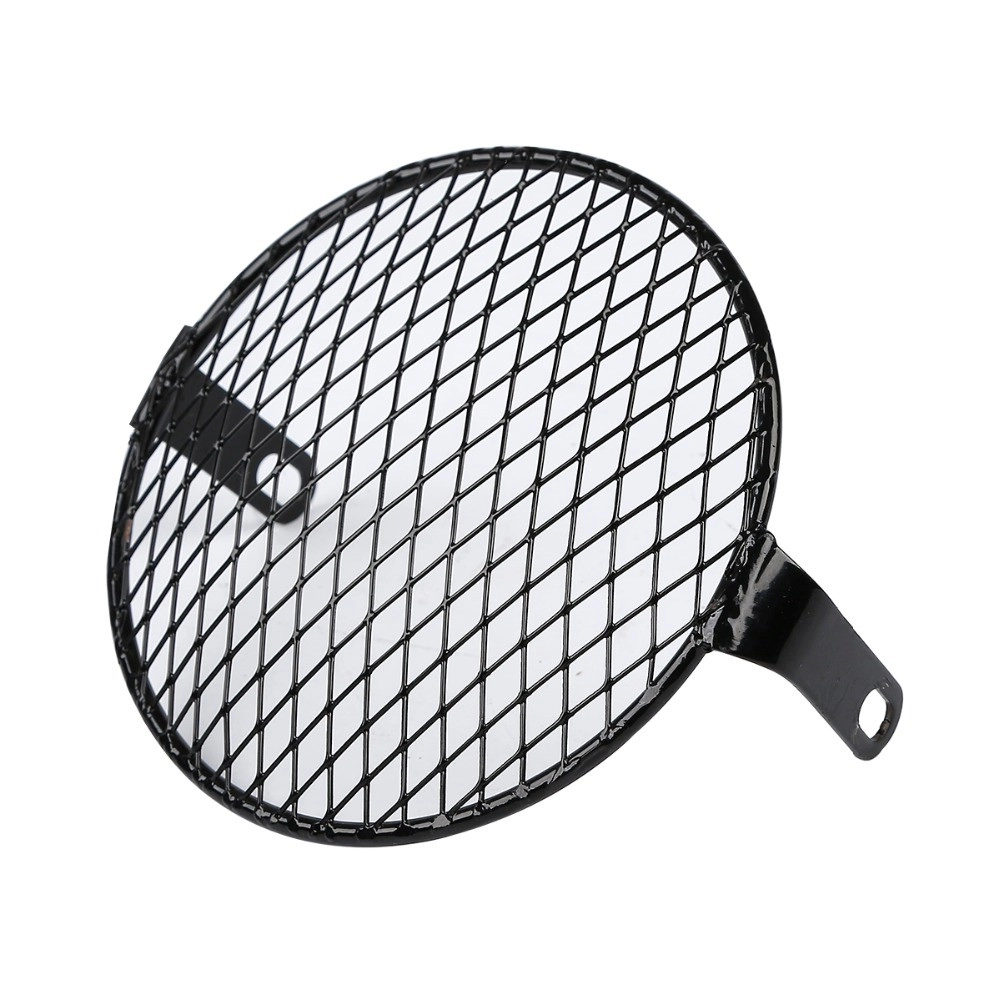 Grille de phare 6.25" en métal pour cruiser bobber