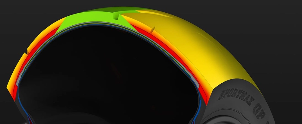Pneu avant dunlop gp racer d212 piste/route 17' 120/70 zr 17