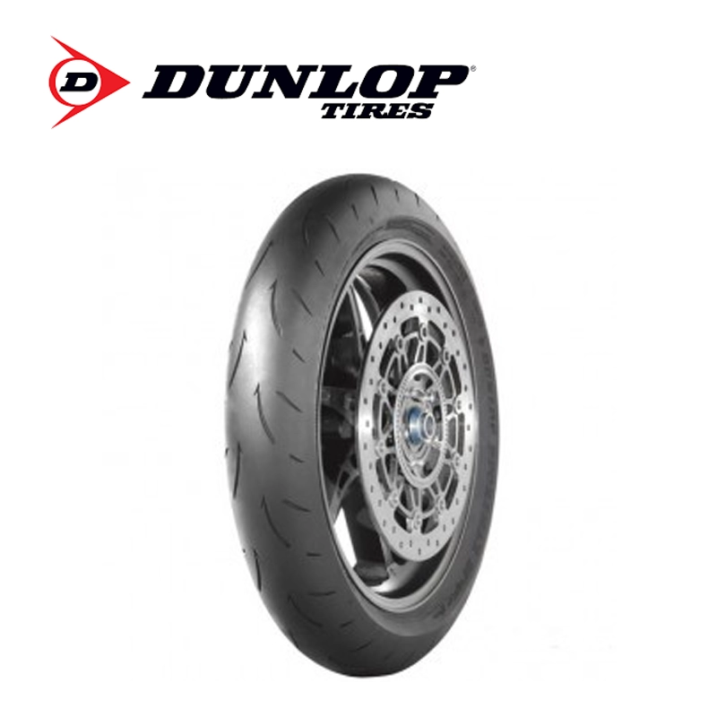 Front tire 120/70 ZR 17 DUNLOP GP Racer D212 Track / Road - Moto