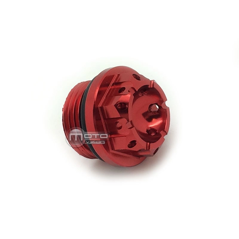 Bouchon moteur racing en aluminium pour ducati