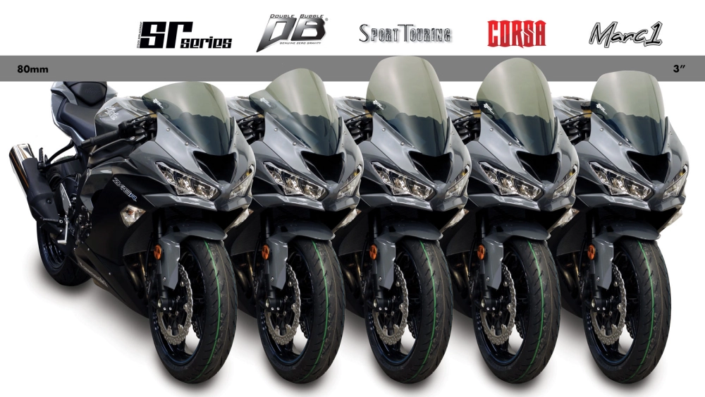 Bulle marc 1 kawasaki zx-6r 2019-2020 zero gravity racing