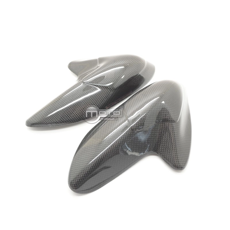 Paire de protections de réservoir carbone-kevlar ducati 848 1098 1198