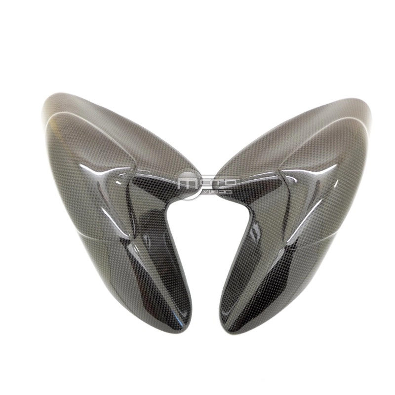 Paire de protections de réservoir carbone-kevlar ducati 848 1098 1198