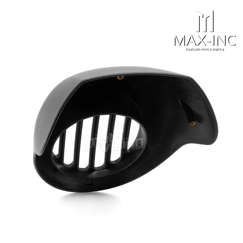 Carénage de phare avant noir "prison" pour harley sportster dyna fx xl fork