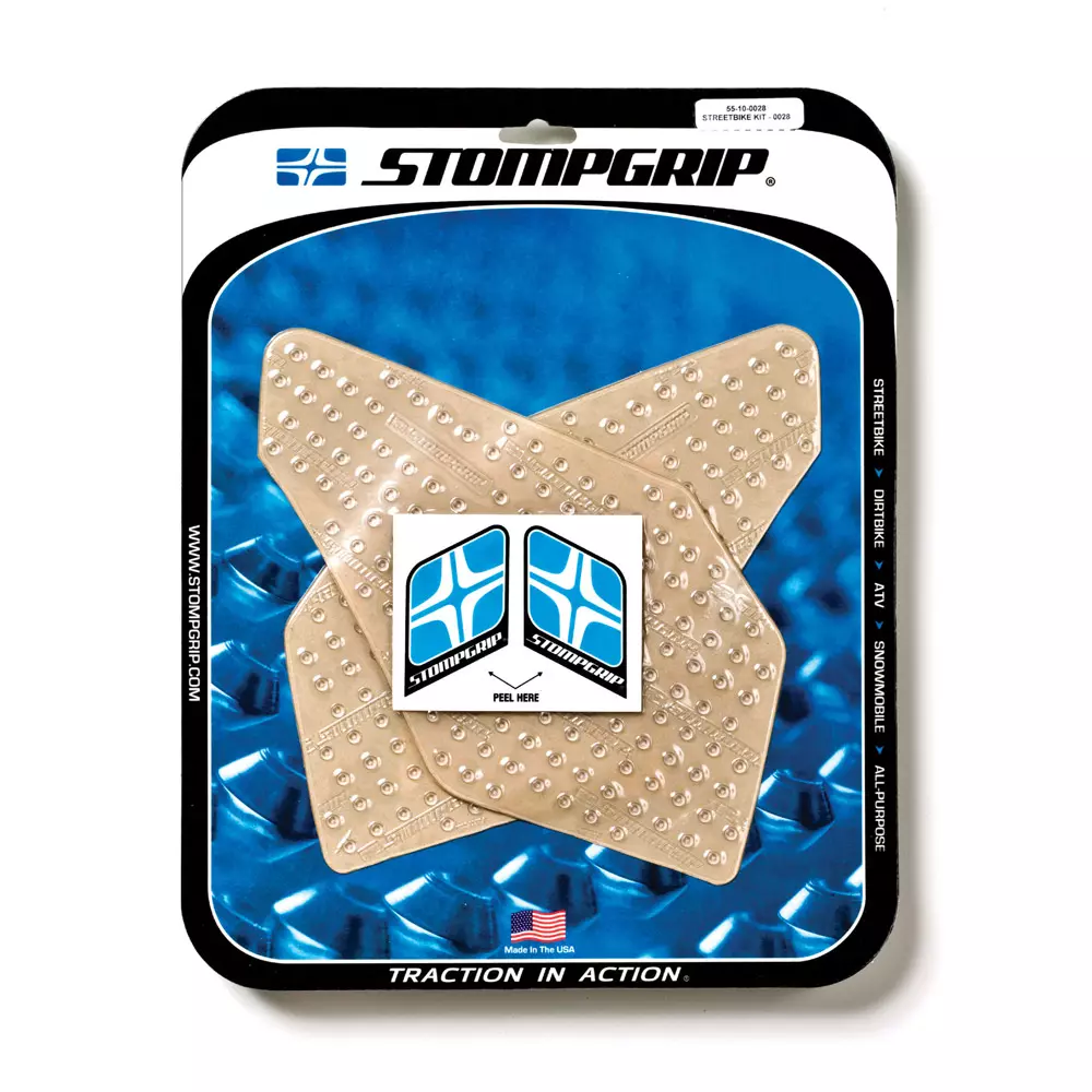 Kit antidérapant transparent stompgrip honda goldwing gl1800 / f6b ( 12-16 )