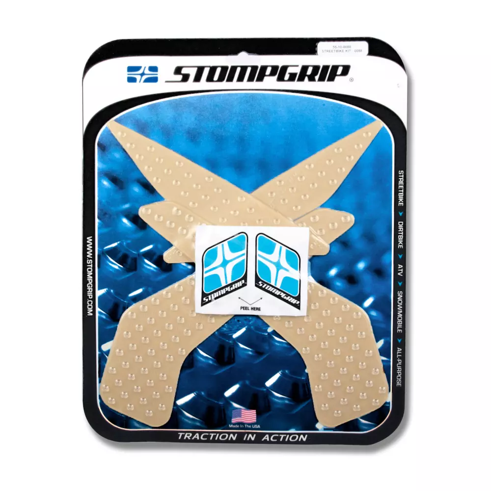 Kit antidérapant transparent stompgrip honda crf250l / m ( 13-16 )