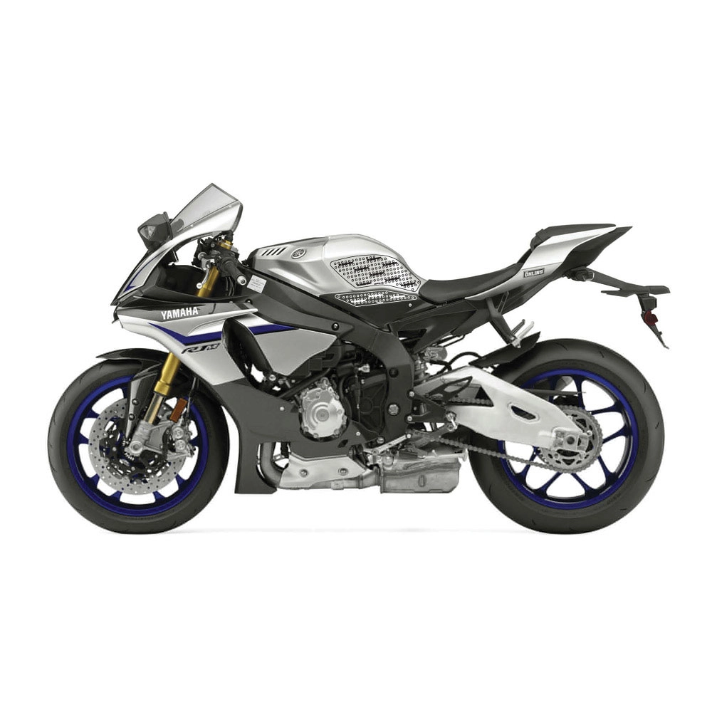 Kit antidérapant noir stompgrip yamaha yzf-r1 / s / m 2015-2020