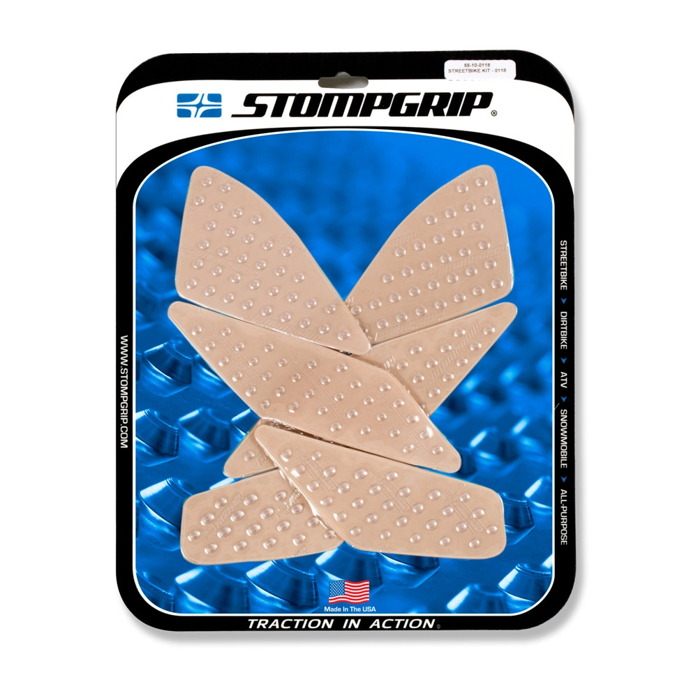 Kit antidérapant transparent stomprgrip moto guzzi griso 1200 8v 2013-2017