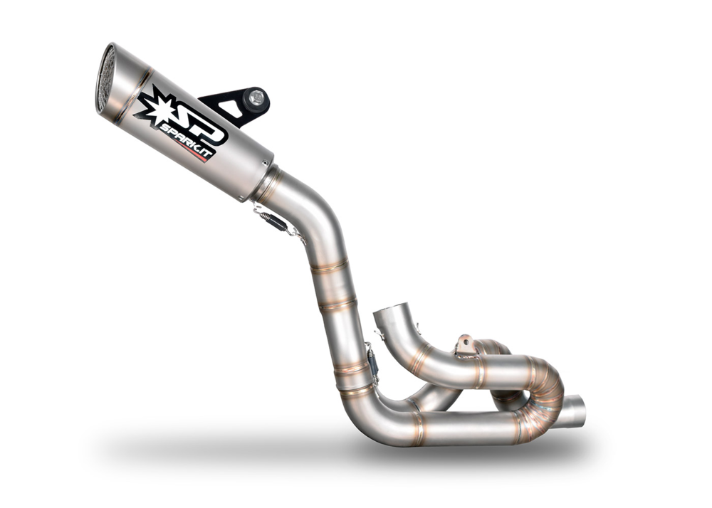 Demi ligne spark ducati panigale v4r / v4 2018-2019 modèle grid-o / finition titane