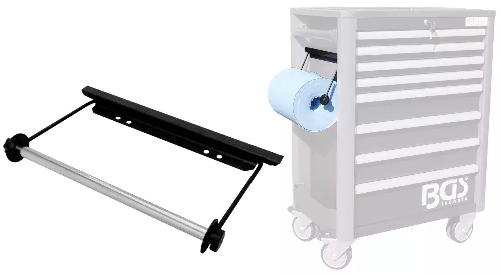 Support à rouleaux de papier pour servante d'atelier profi bgs