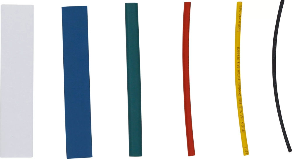 Assortiment de gaines thermo-rétractables | couleurs | 100 pièces