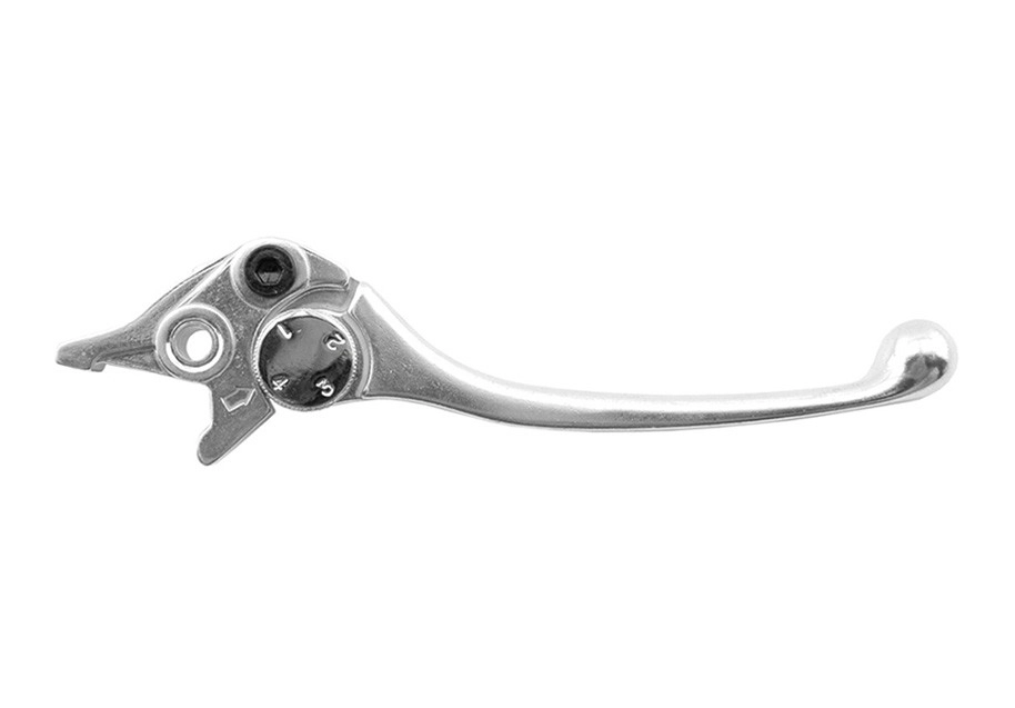 Levier de frein accossato avec molette de réglage coulé poli yamaha triumph