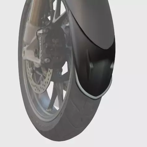 Prolongateur de garde boue abs ermax bmw r 1200 gs / adventure 13/16