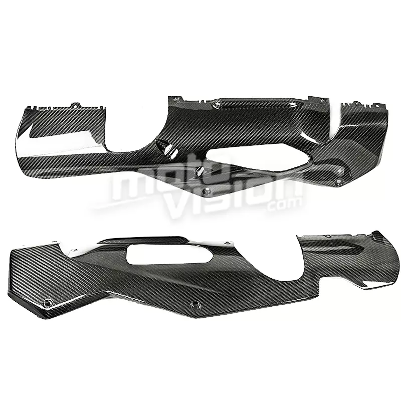 Sabot en 2 parties carbone aprilia rsv4 2021-