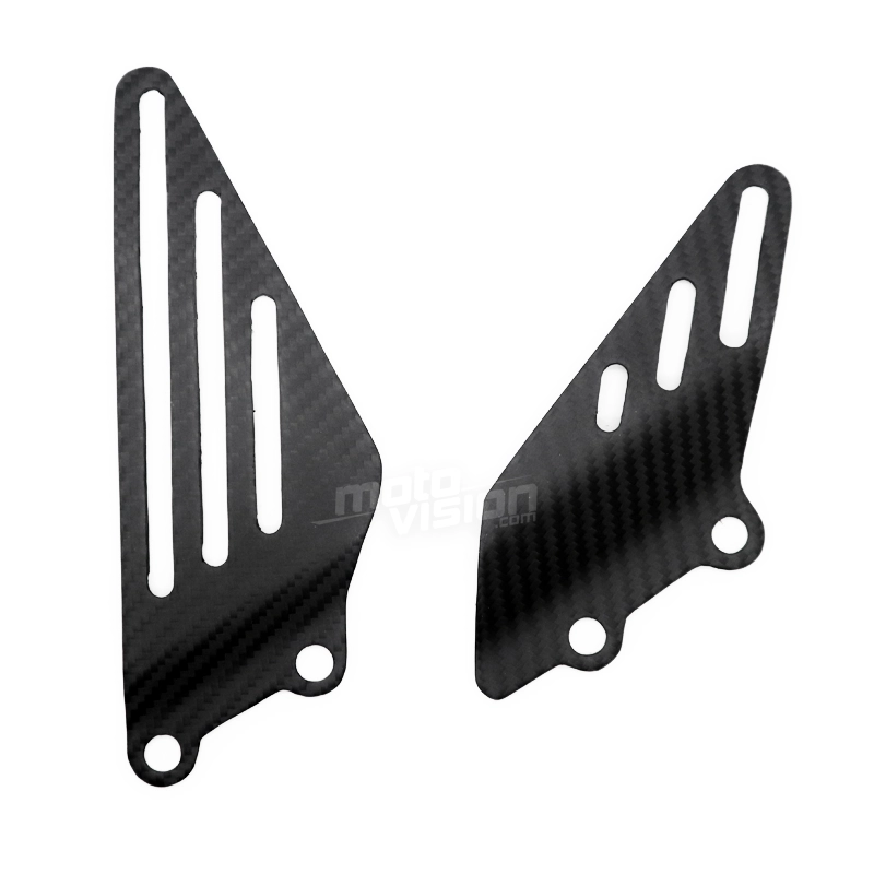 パーツ JOS431C Heel Plates Kawasaki ZX14 ZZR 1400 - Moto Vision