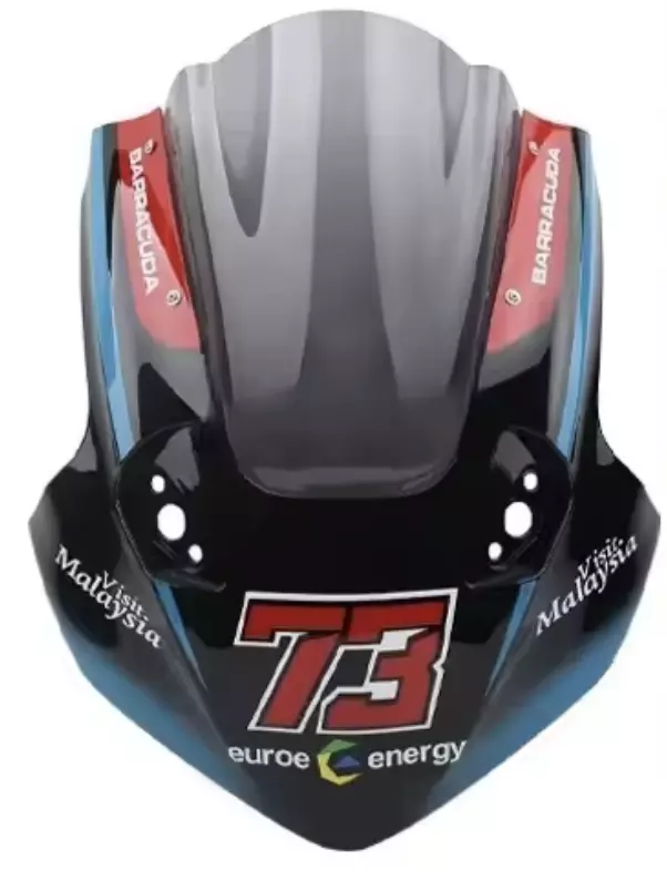 Tête de fourche abs avec bulle cf moto 675 sr/sr-r