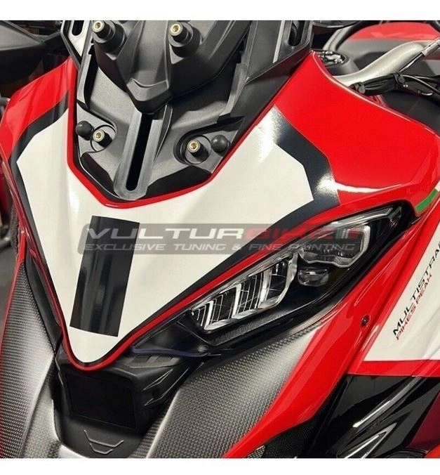 Autocollant personnalisé bulle - ducati multistrada v4 pikes peak