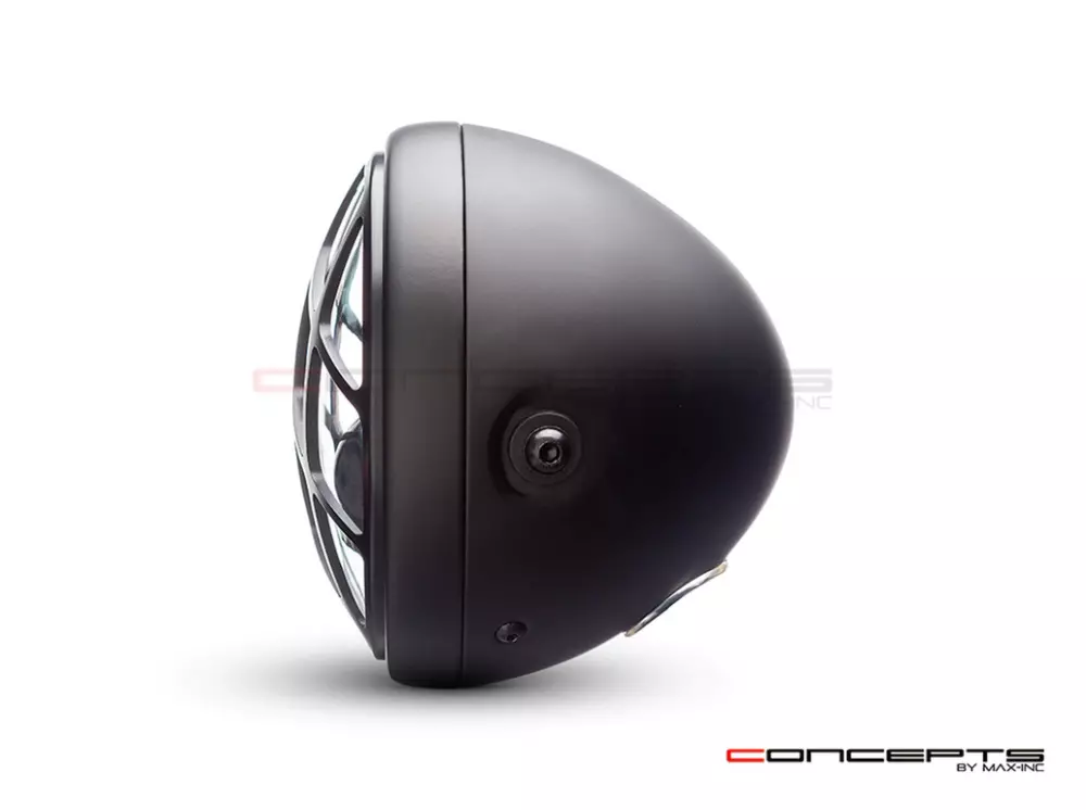Phare avant led 7,7" phare et code spyder grill