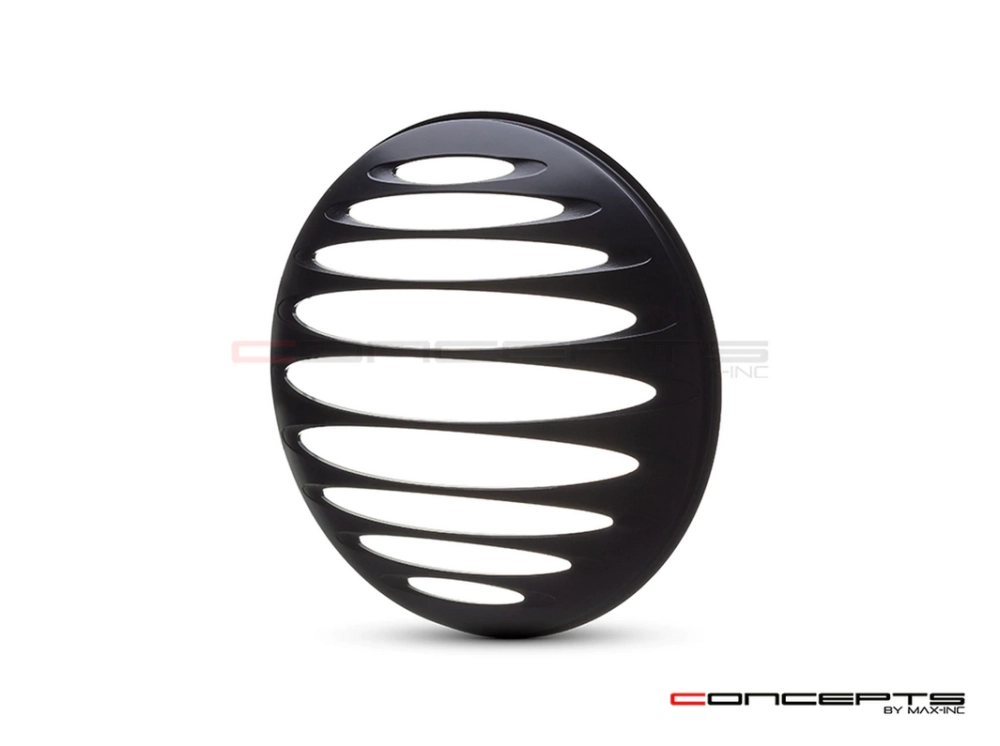 Grille de phare  7" aluminium cnc prison grill design