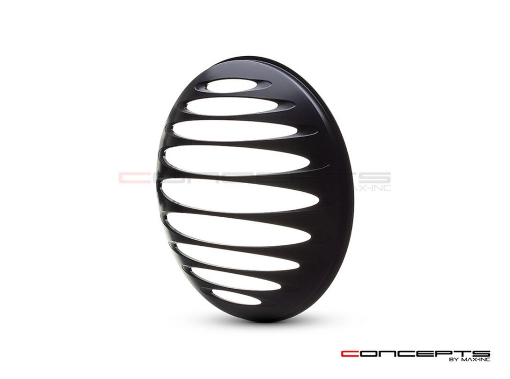 Grille de phare  7" aluminium cnc prison grill design