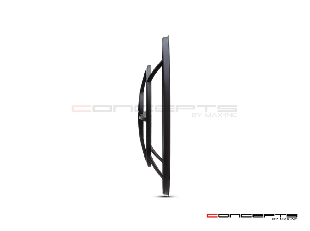 Grille de phare  7" aluminium cnc star grill design