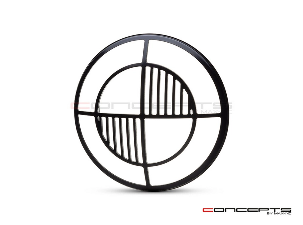 Grille de phare  7" aluminium cnc beemer grill design