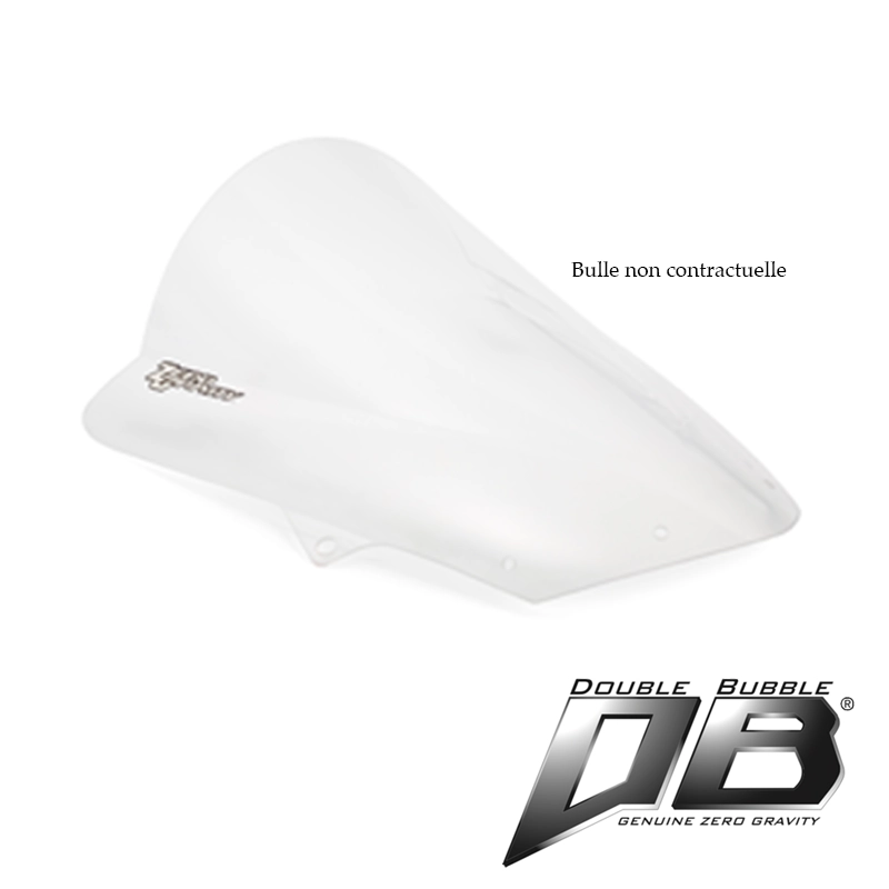 Bulle claire double courbure zero gravity aprilia rsv4 rf / rr 2015-2020