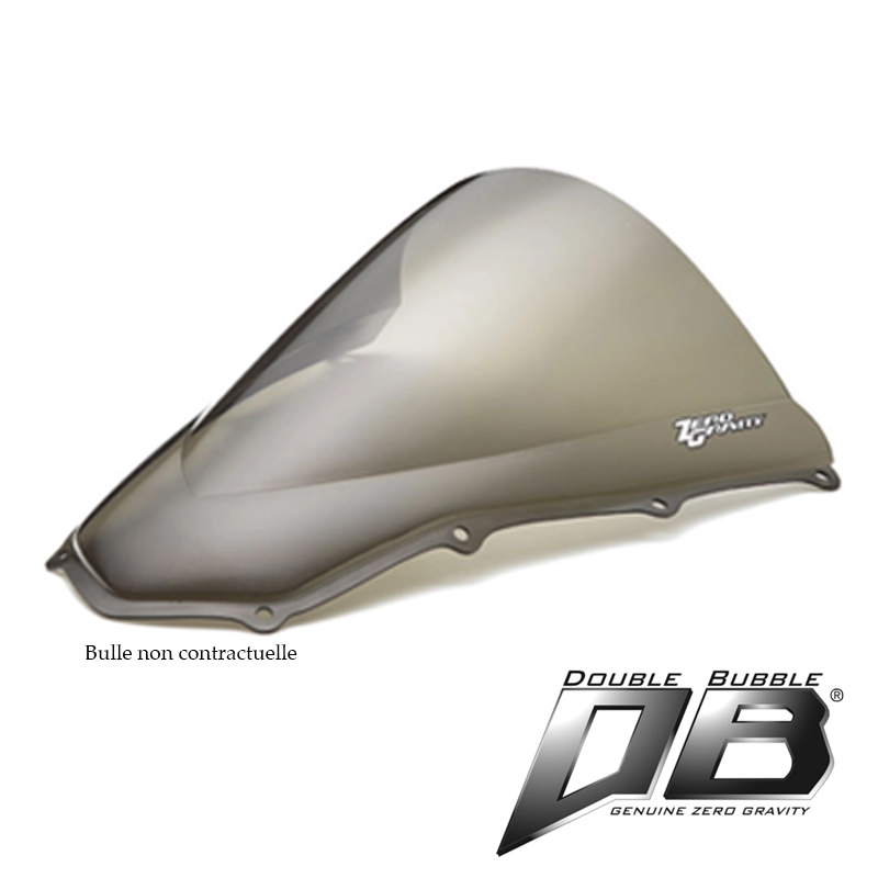 Bulle claire double courbure zero gravity aprilia rsv4 rf / rr 2015-2020