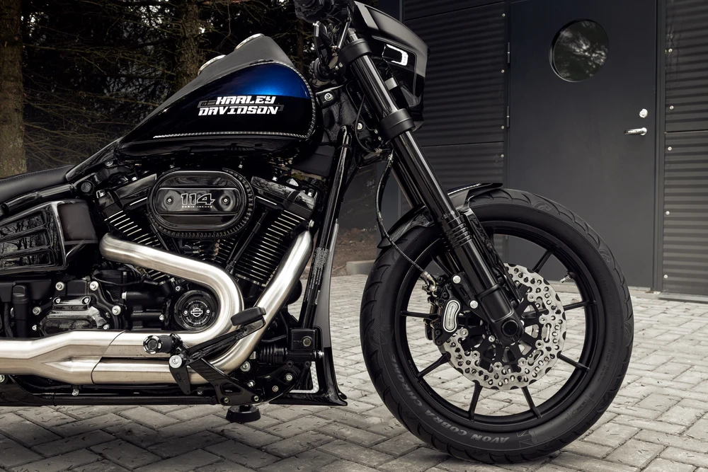 2020-2025 garde-boue avant personnalisé softail m8 low rider s fxlrs fxlrst