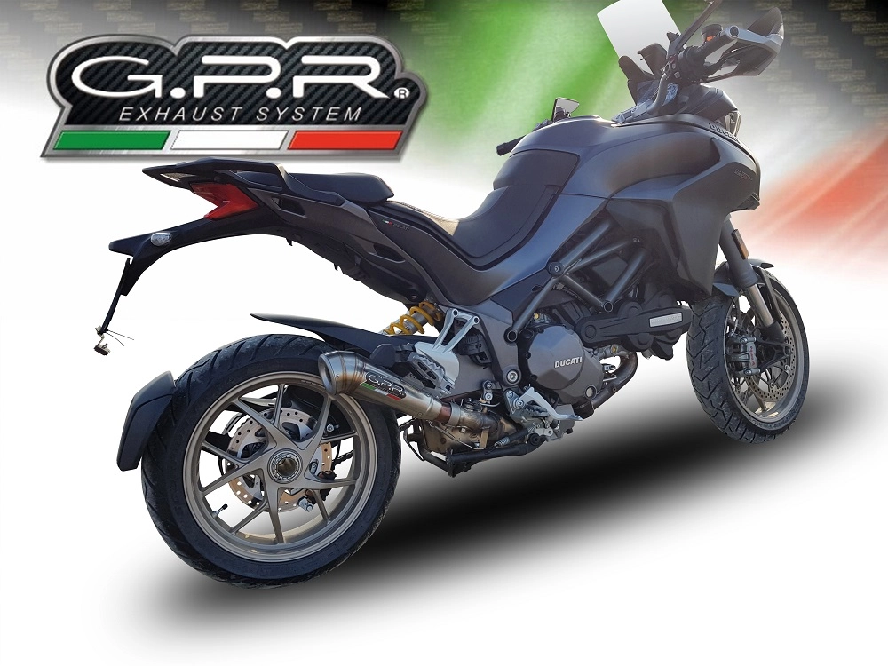 Pot gpr powercone inox - homologue ducati 1260 multistrada 2018/19
