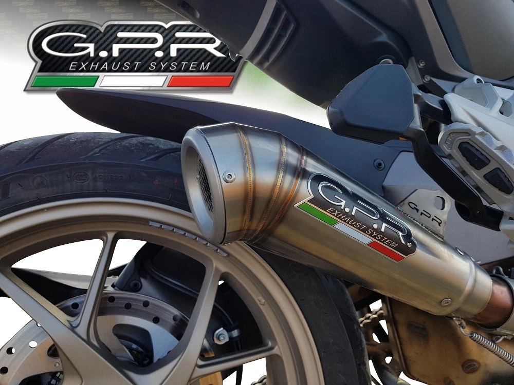 Pot gpr powercone inox - homologue ducati 1260 multistrada 2018/19