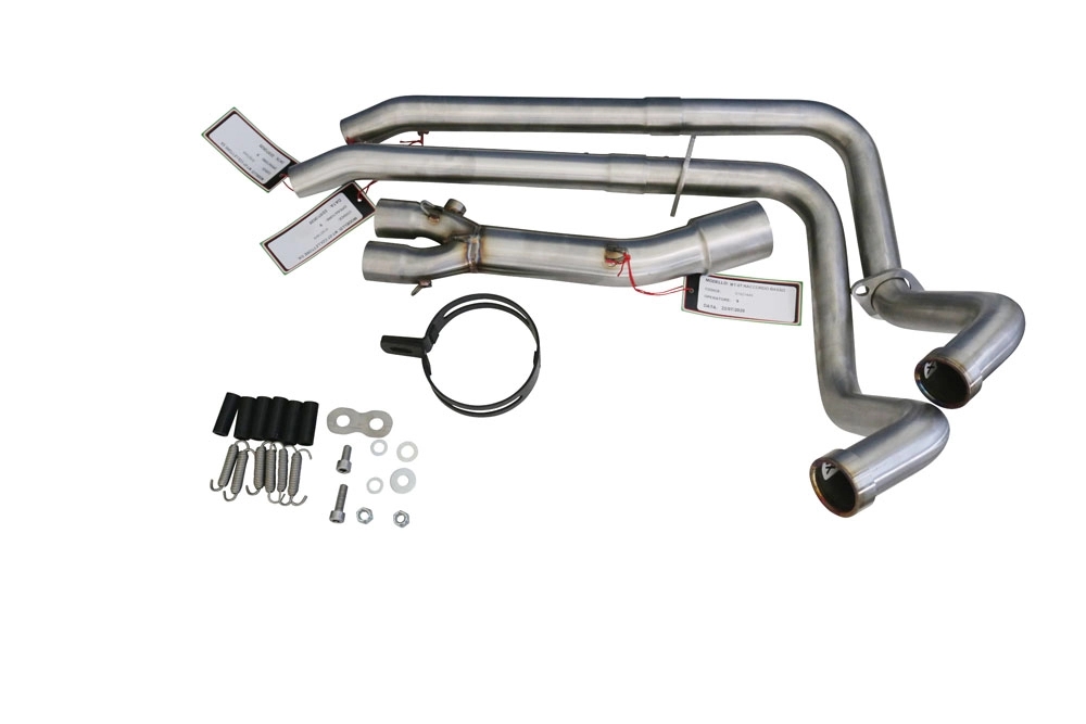Pot gpr m3 inox - homologue yamaha 700 mt-07 2014/16 (2en1)