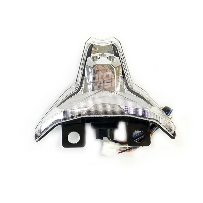 Fanale Posteriore A LED Con Frecce Per Kawasaki Ninja ZX-14 / ZX1400 / ZZR1400 (2006-2011) - Fumo - 2
