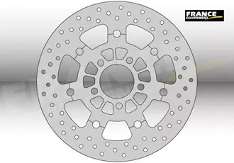 Disque de frein avant flottant type rond fe.flak402