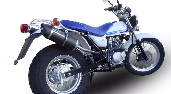 GPR Scarico Omologato Satinox S.188.SAT Per Suzuki RV 125 Van Van (2003-2017) - Acciaio Inox Con DbKiller