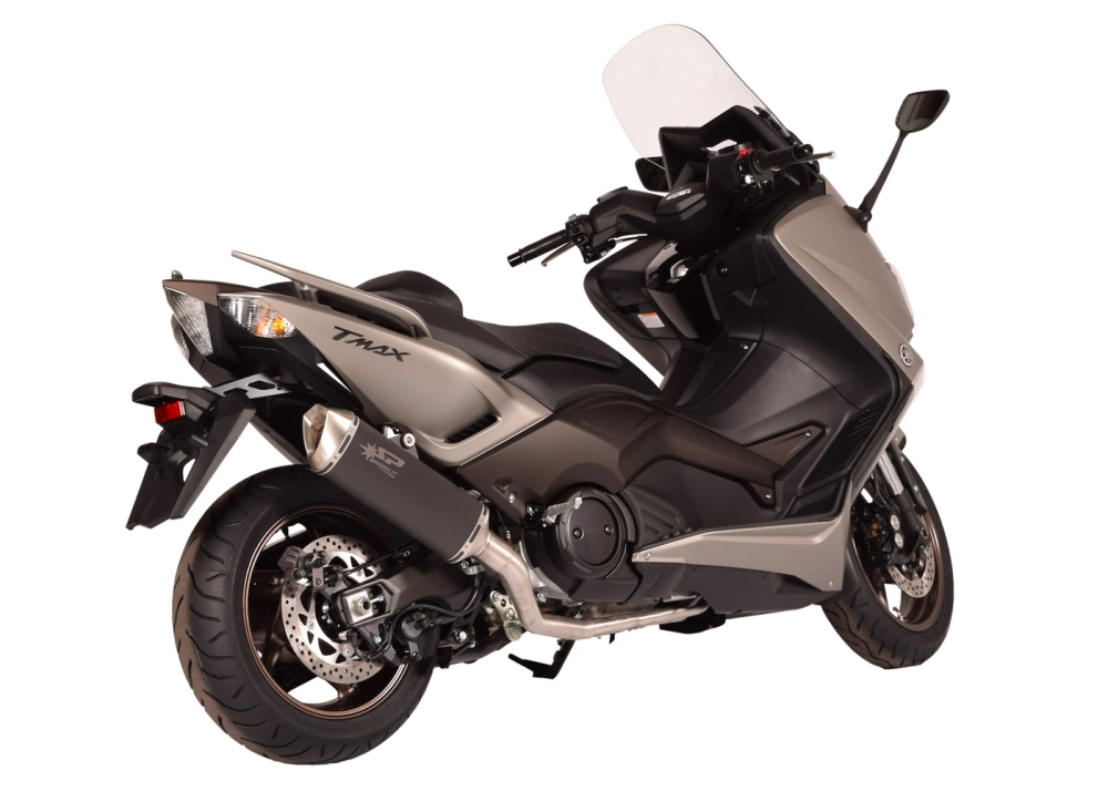 Ligne complète spark yamaha xp 500 t-max 2001-2007 modèle oval / finition titane