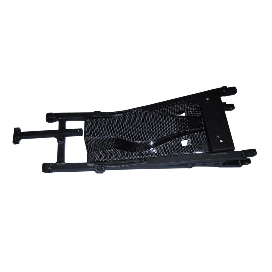 Bâti arrière en aluminium motoholders pour yamaha r1 2004-2006 avec support en carbone