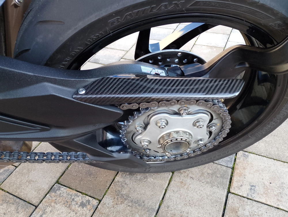 Guide chaine carbone mv agusta f3 b3 rivale dragster