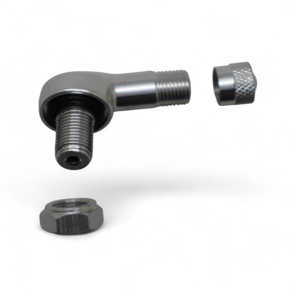 Valve De Pneu Moto Tubeless – Métal Chromé – 8 Mm – T/L – Neuve