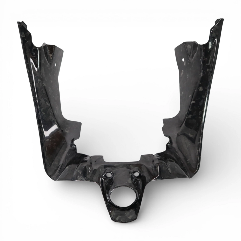Entourage de clef  avec canaux d'airs carbone verni ducati 899-1199 panigale