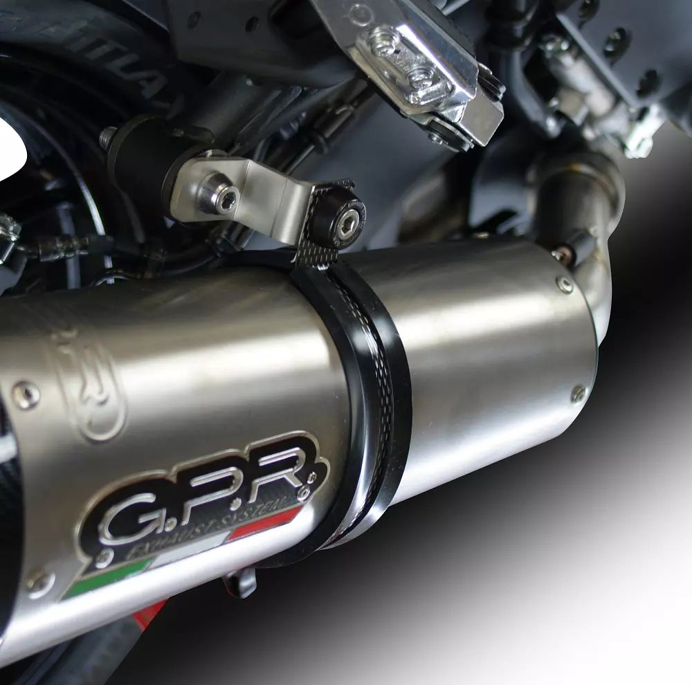 Pot gpr tri-ovale inox - homologue kawasaki versys 1000  i.e. 2015/16