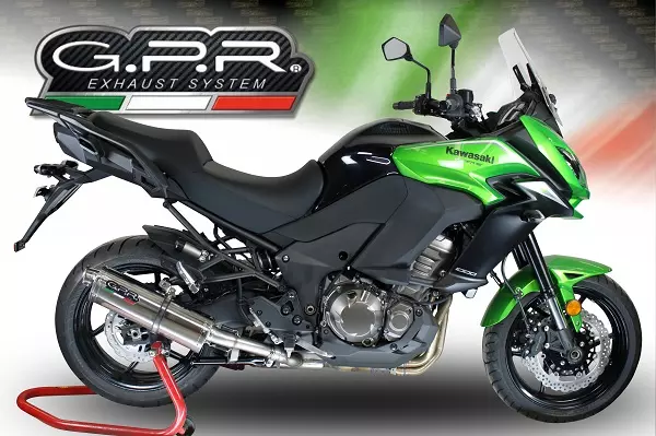 Pot gpr tri-ovale inox - homologue kawasaki versys 1000  i.e. 2015/16